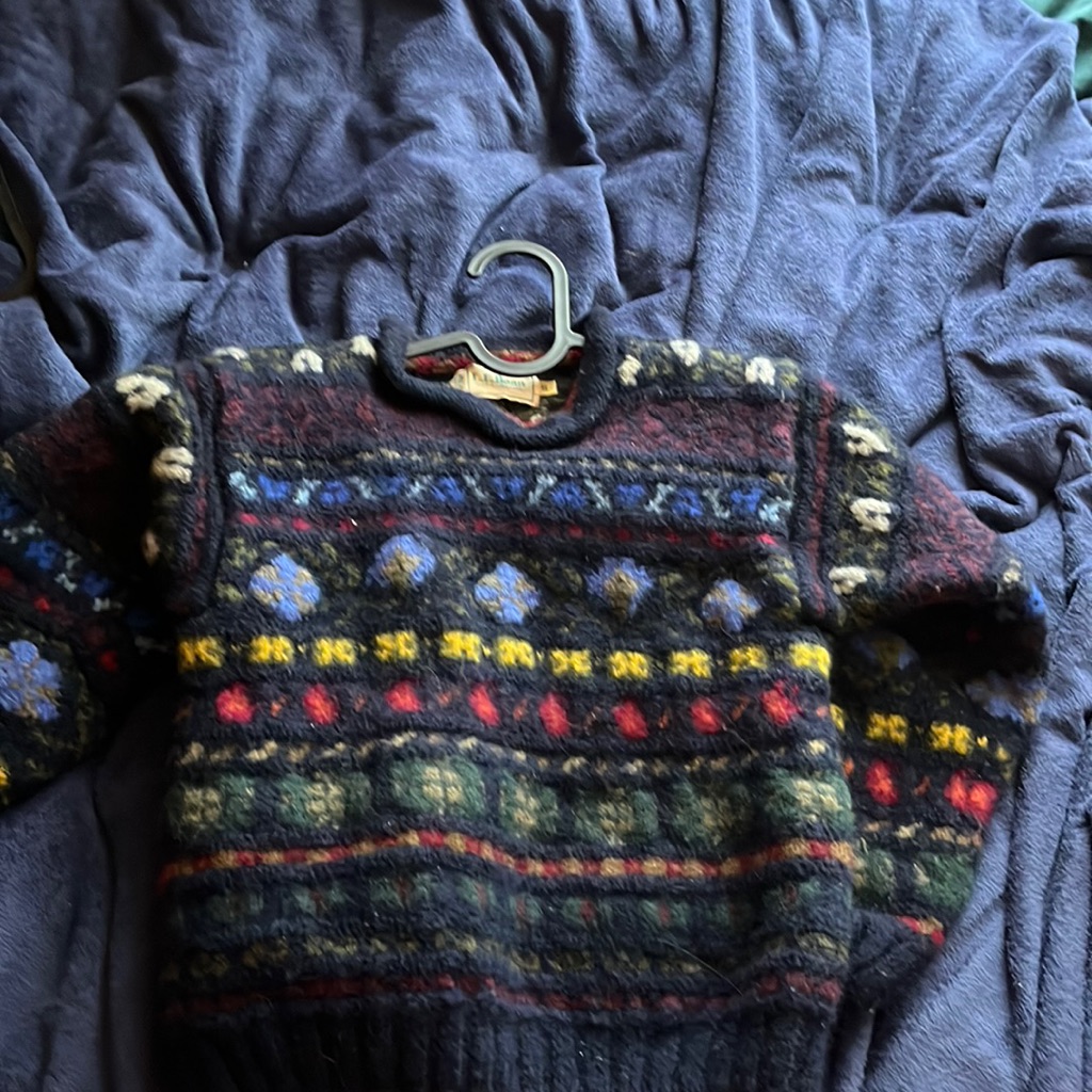 Ll Bean Patterned Sweater